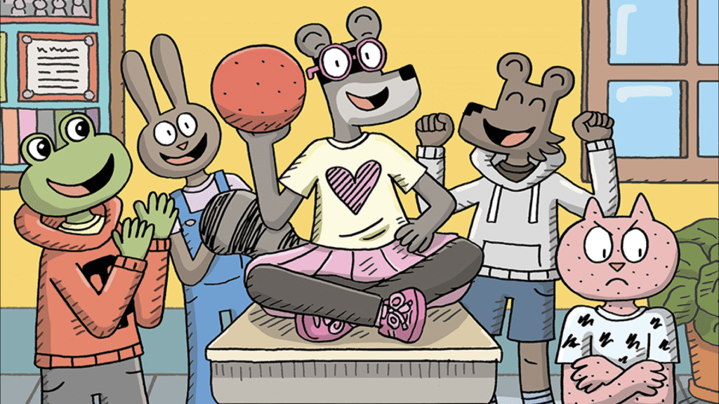 Interview: Aron Nels Steinke introduces THE NEW STUDENT to MR. WOLF’S CLASS