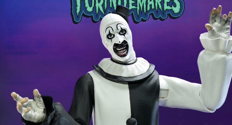 Pre-Orders Open Tomorrow for NECA’s ‘Terrifier’ x Fortnitemares Art the Clown Figure Pre-Orders Open Tomorrow for NECA’s ‘Terrifier’ x Fortnitemares Art the Clown Figure