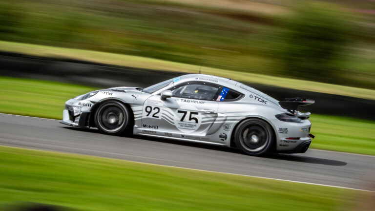 Sim racing star Rogers takes first real-world race car win, then triples up