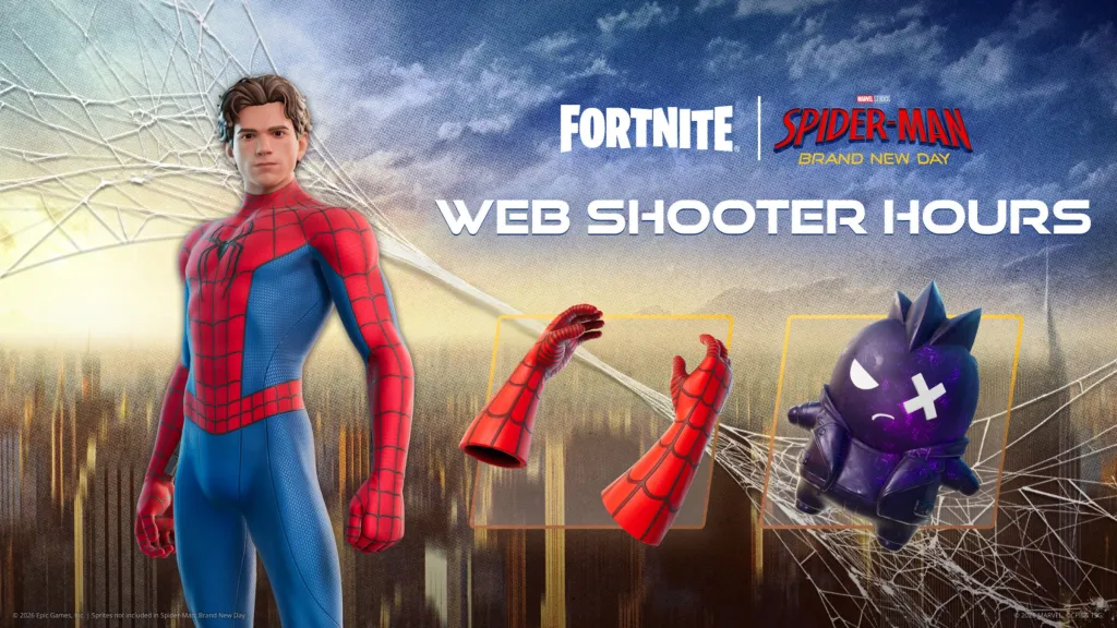 Spider-Man Brand New Day Fortnite Hours