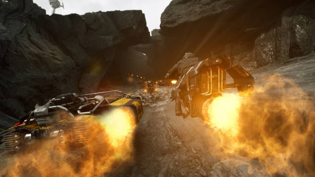 Star Wars Galactic Racer race battle