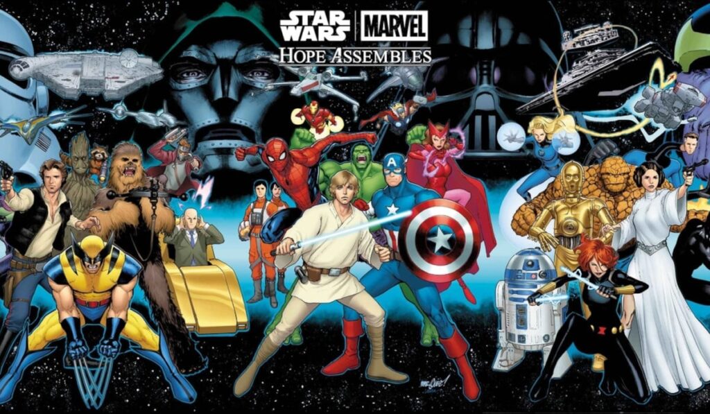 Marvel meets Star Wars: it was their destiny