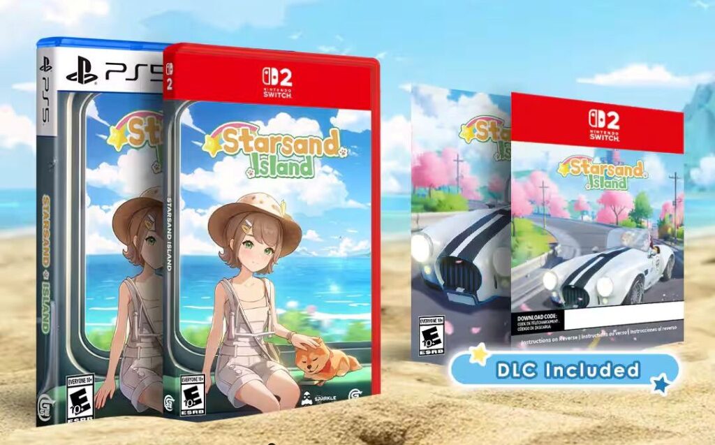 Starsand Island Nintendo Switch 2 release date and physical version announced