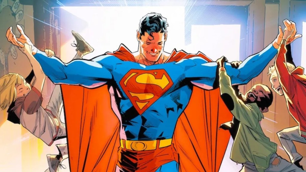Superman and Kids at Hospital