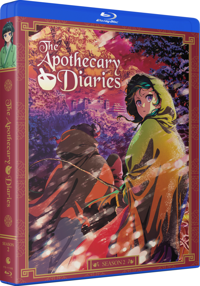 the apothecary diaries season 2 standard blu=ray back cover