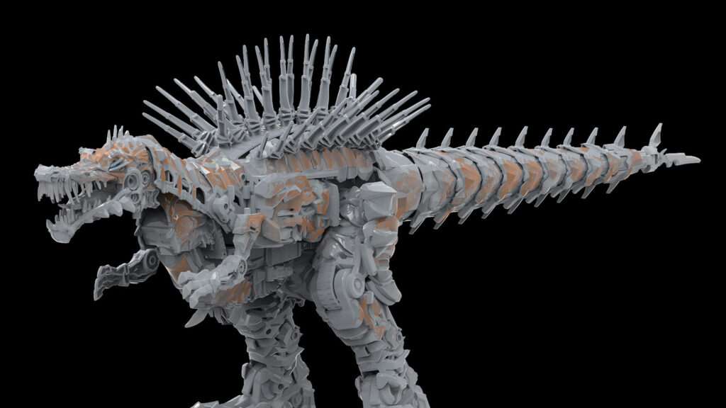 Transformers: Age of Extinction Titan Class Dinobot Scorn Announced