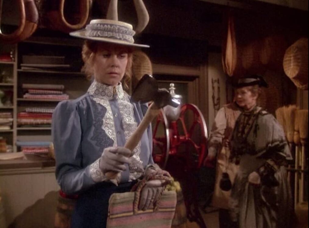 THE LEGEND OF LIZZIE BORDEN, Elizabeth Montgomery, 1975.