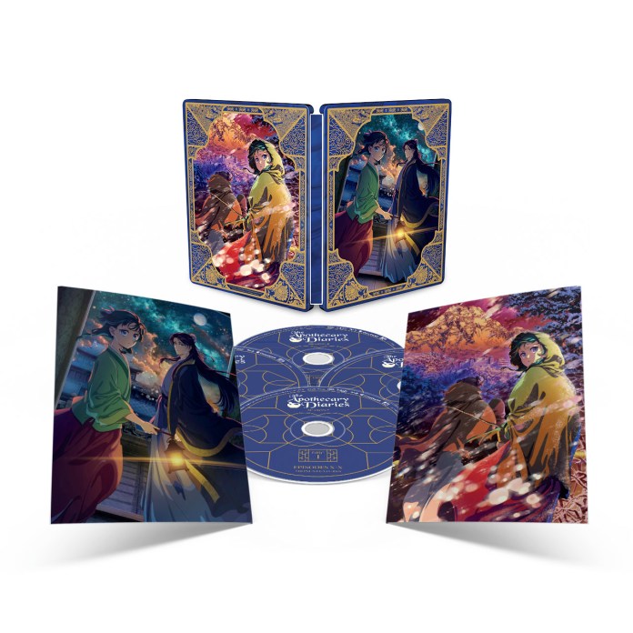 the apothecary diaries season 2 steelbook blu-ray spread