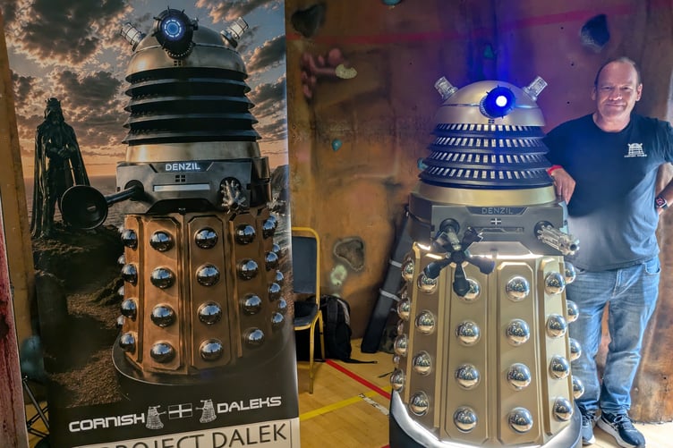 There was an invasion by the Cornish Daleks at the Comic Con (Picture: Warren Wilkins)