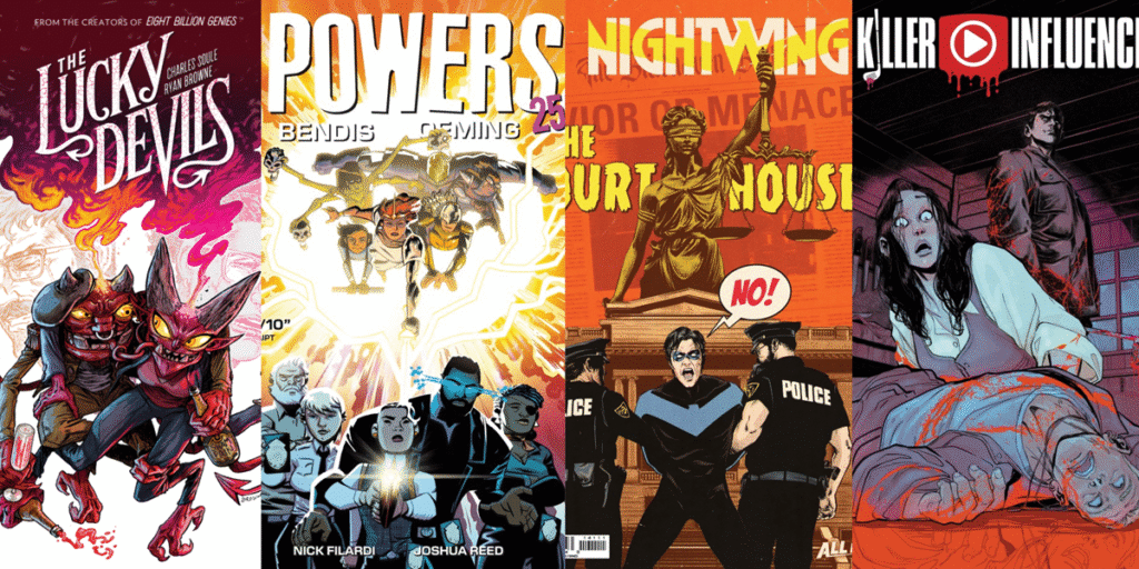 Top Comics to Buy for August 19, 2026: Grounded crime comics, devils, and detectives Top Comics to Buy for August 19, 2026: Grounded crime comics, devils, and detectives