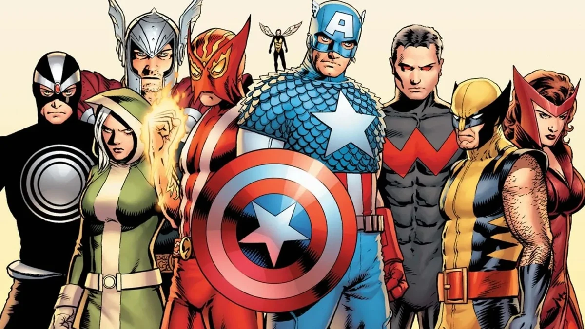 The Uncanny Avengers team, art by John Cassaday