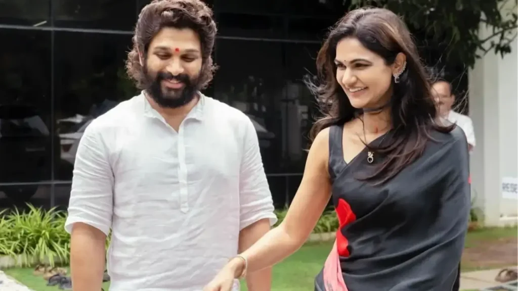 `Where is Allu Arjun?` Fans ask as Sneha Reddy shares adorable family pics