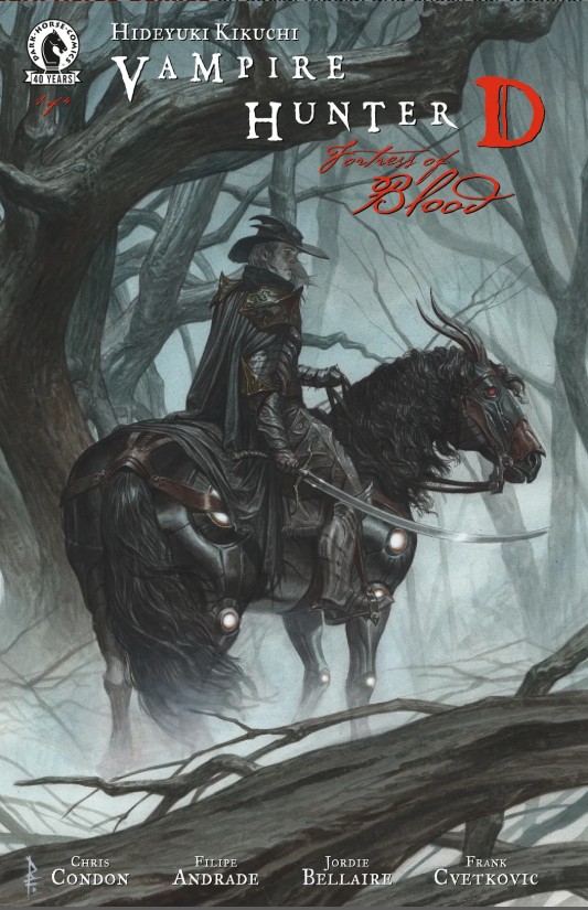Vampire Hunter D Fortress of Blood issue 1 variant cover 1