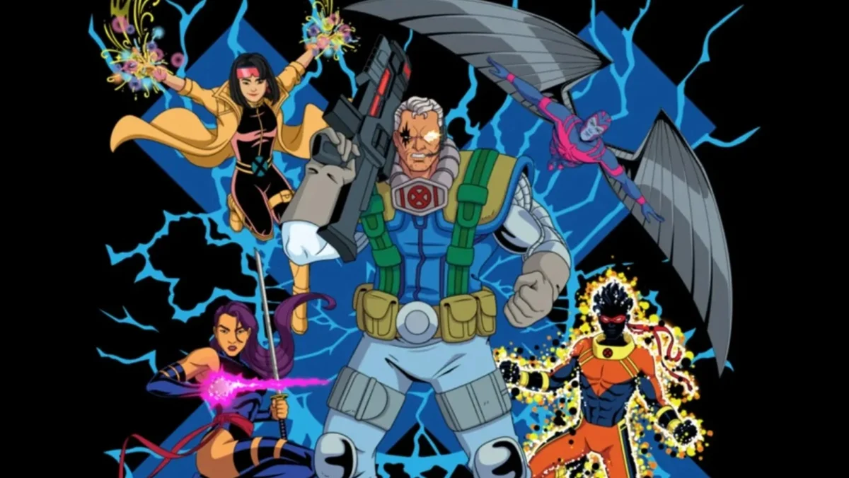 X-Force in X-Men '97 key art.