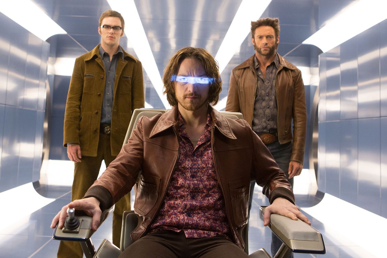 Young Hank McCoy, Young Charles Xavier, not as young but still cool LoganCredit: Alan Markfield/20th Century Studios
