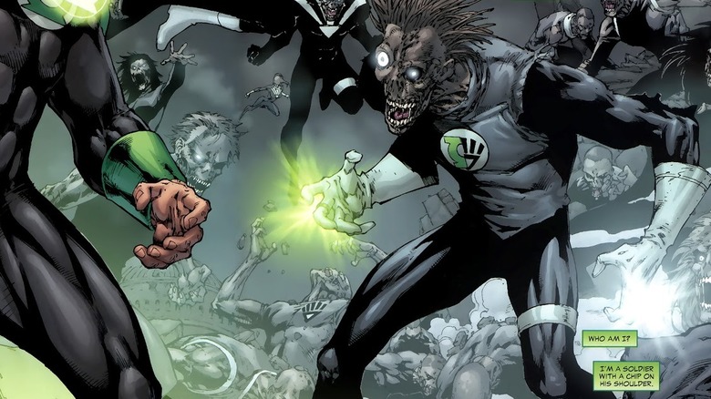 the undead Green Lantern Driq in "Green Lantern" Vol. 4 #49
