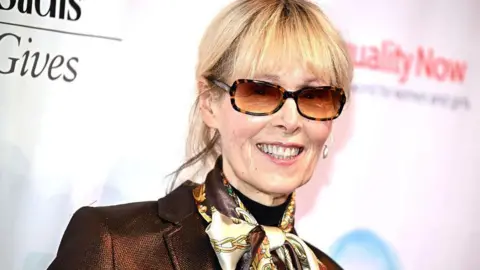 Getty Images E Jean Carroll at an event in New York City in 2024.