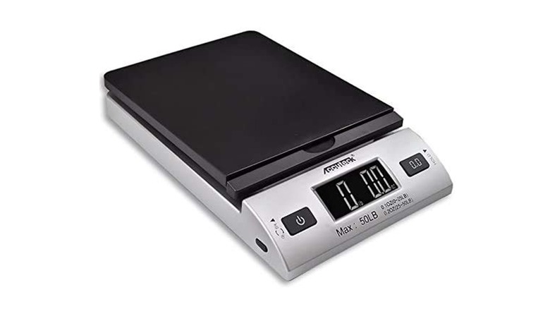 The Accuteck 8250 digital scale on a white background.