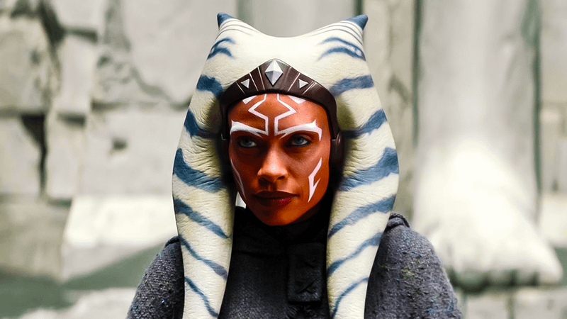 Rosario Dawson as Ahsoka Tano in Ahsoka.
