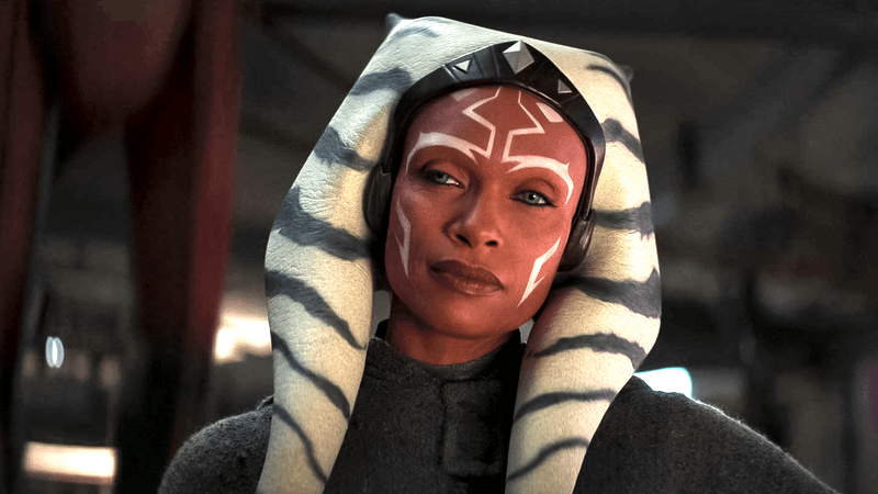 Rosario Dawson as Ahsoka.