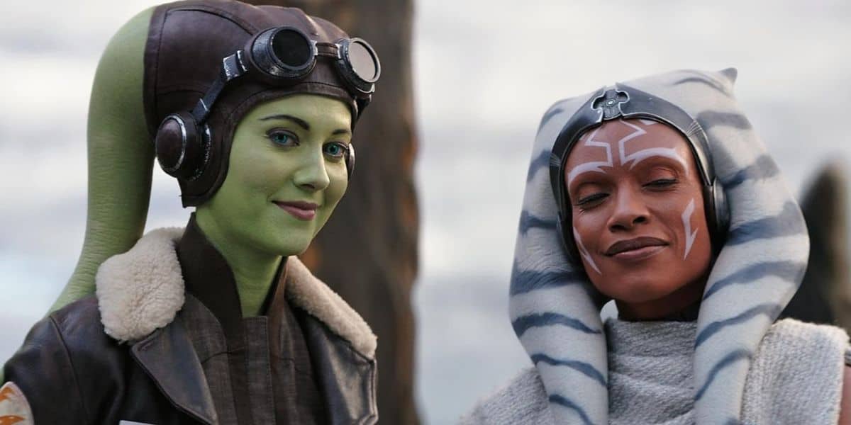 Hera Syndulla and Ahsoka in disney+ star wars series