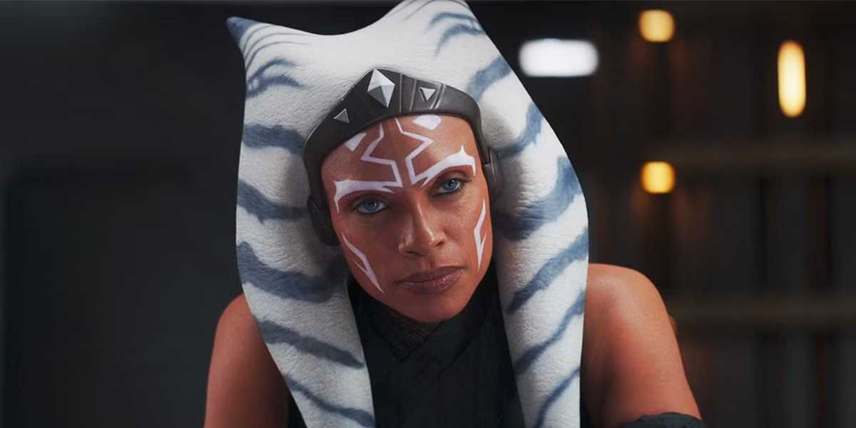 Live-action Ahsoka Tano played by Rosario Dawson