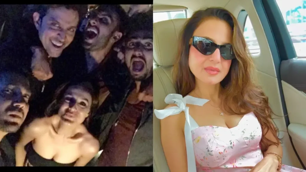Ameesha Patel shares throwback pic with Hrithik Roshan, Ranveer Singh, Arjun Kapoor