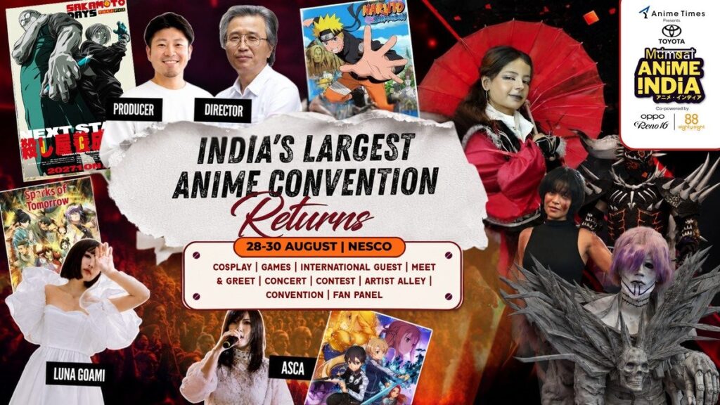 Anime India Mumbai 2026: Naruto Director Hayato Date Among Guests, Cosplay Competition, and More Anime India Mumbai 2026: Naruto Director Hayato Date Among Guests, Cosplay Competition, and More