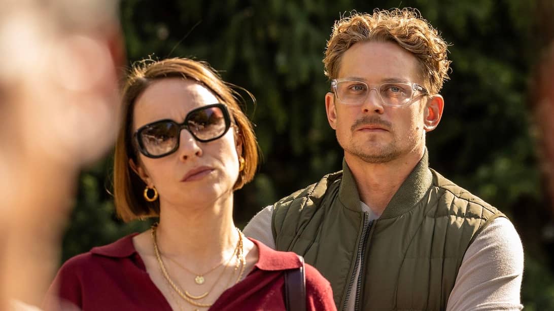 Sarah Goldberg and Billy Magnussen, The Audacity