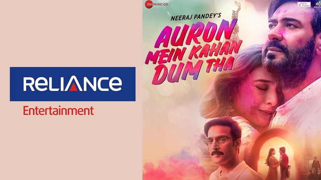 Reliance Entertainment admitted to insolvency over ₹11.94 crore debt linked to movie Auron Mein Kahan Dum Tha