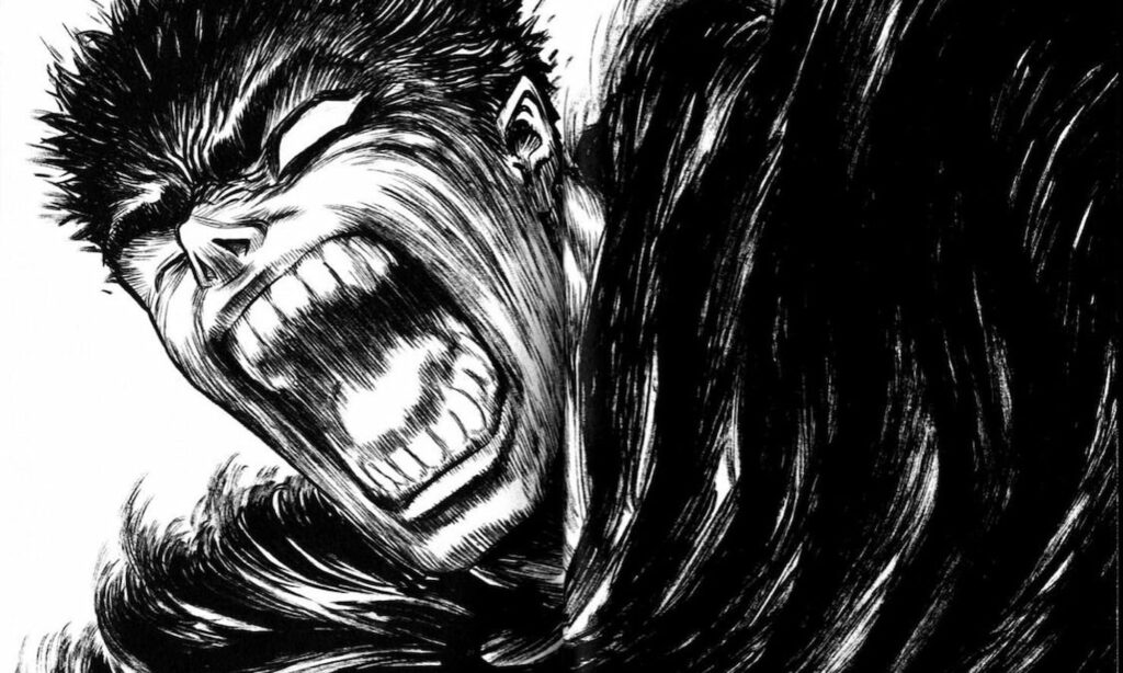 Kentaro Miura didn’t plan much of Berserk from the start… just Guts’ desire for revenge and anger Kentaro Miura didn’t plan much of Berserk from the start… just Guts’ desire for revenge and anger