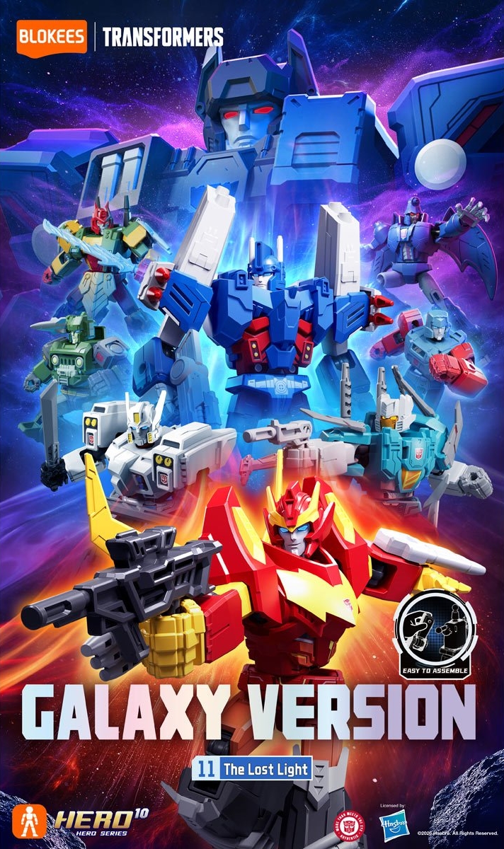 USA PREORDER! Blokees Transformers Galaxy Version 11 Transformers: The Lost Light Model Kits