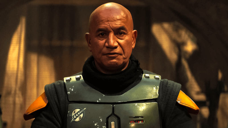Temuera Morrison as Boba Fett.
