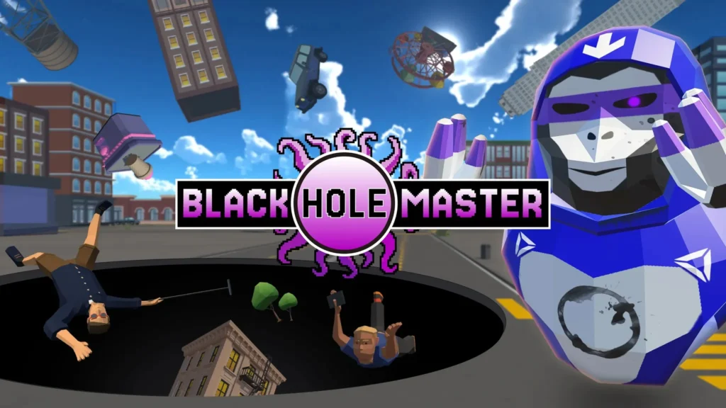 VR game ‘BLACK HOLE MASTER’, where you can throw anything and everything into holes, is now on sale!