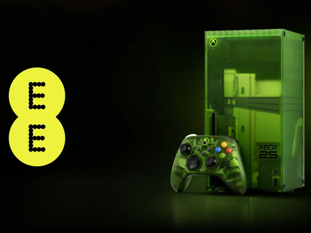 EE TO BRING XBOX SERIES X25 LIMITED EDITION TO UK GAMERS, CELEBRATING 25 YEARS OF XBOX