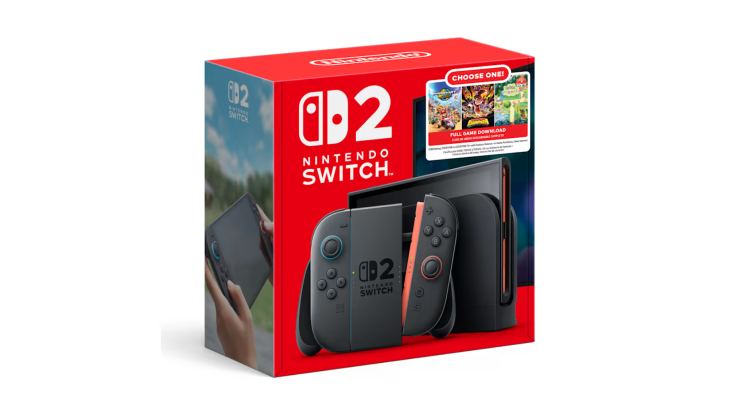 “Choose Your Game” Switch 2 console and digital game bundle