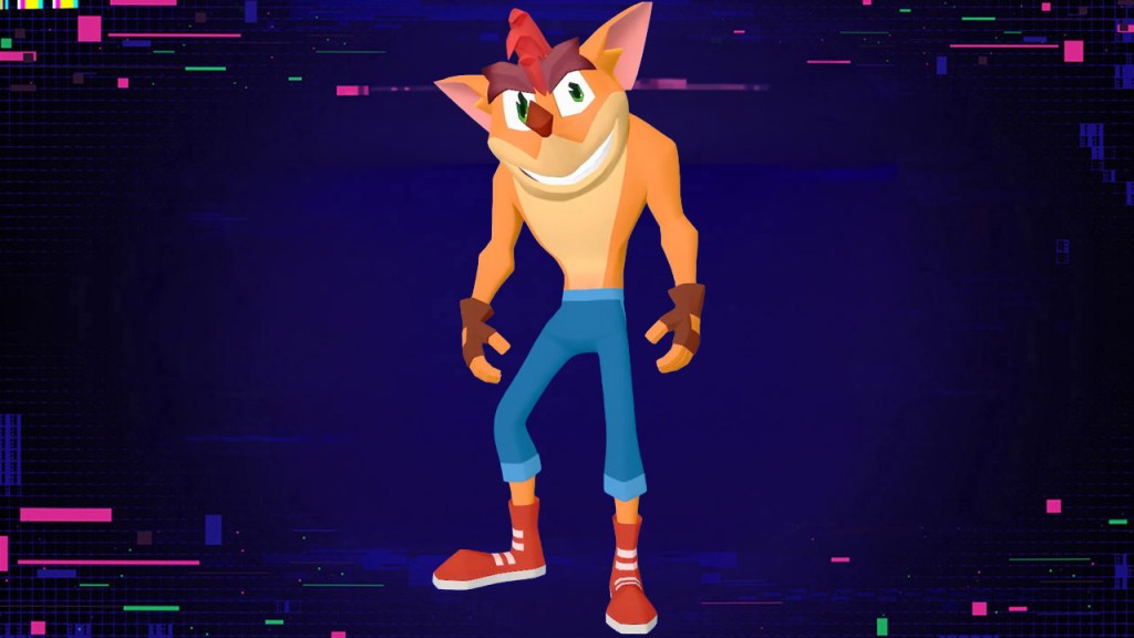Crash Bandicoot Fortnite Skin HD Retro Edit Style