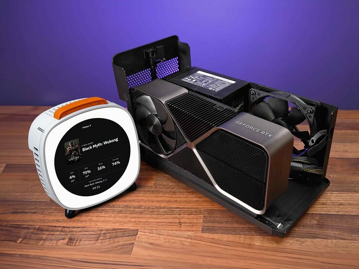 The Piston V mini PC features an OCuLink port for speedy eGPU connections.