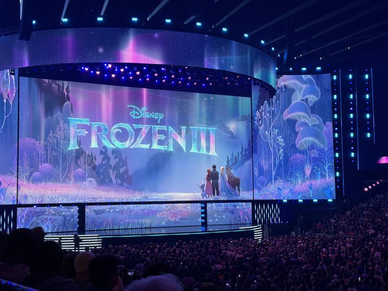 Frozen 3 at Disney Entertainment Showcase 2026.