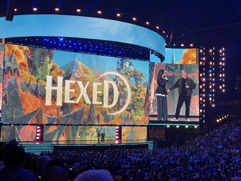 Hailee Steinfeld at D23 for Hexed.