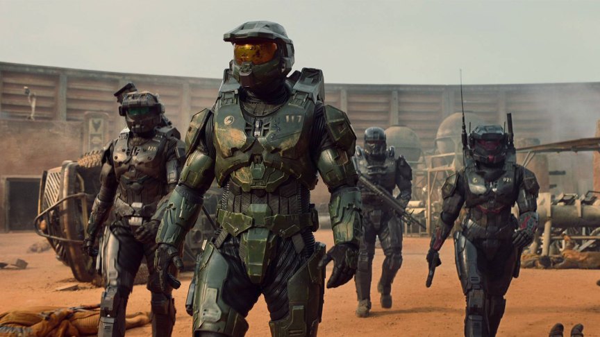 Still from the Halo show.
