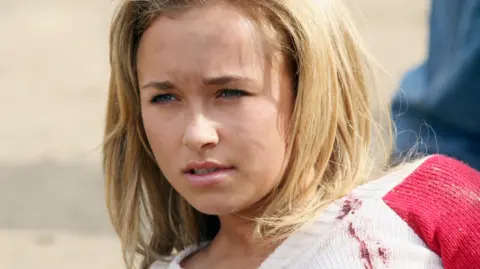 NBC Universal via Getty Images Hayden Panettiere as Claire Bennet in around 2006
