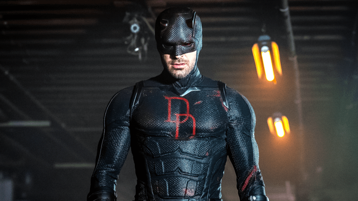 Charlie Cox as Daredevil in Daredevil: Born Again.