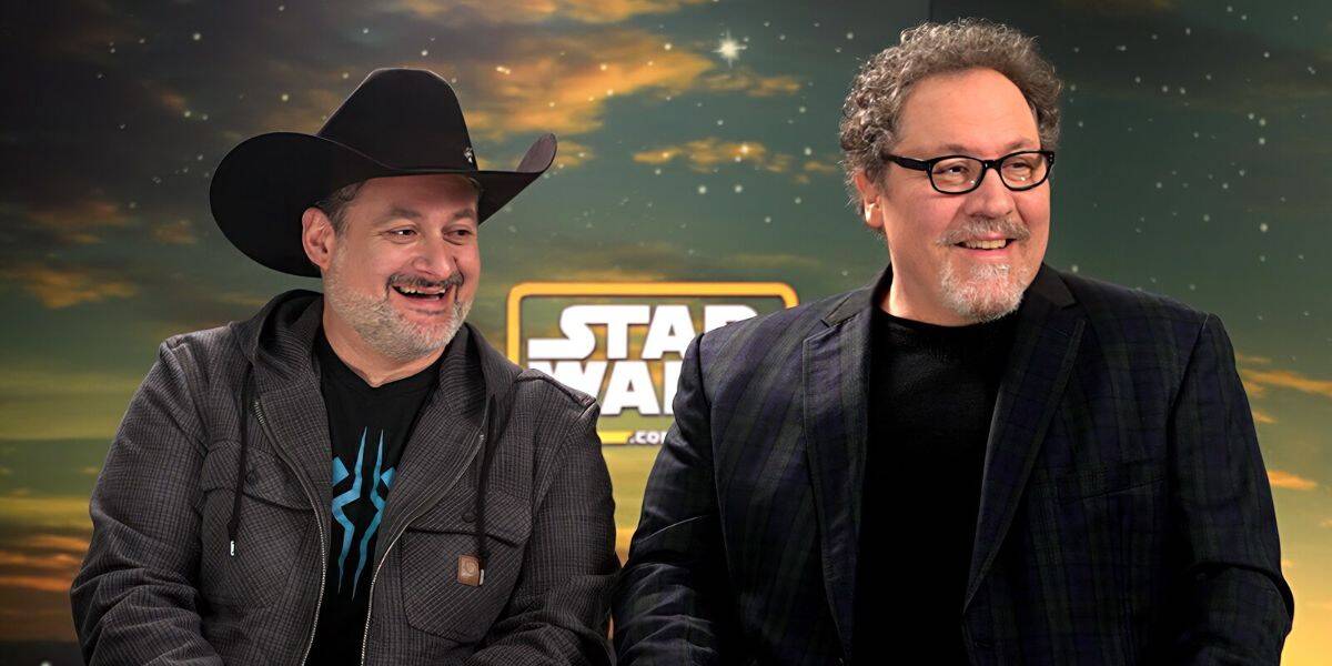 Dave Filoni (L) and Jon Favreau (R)