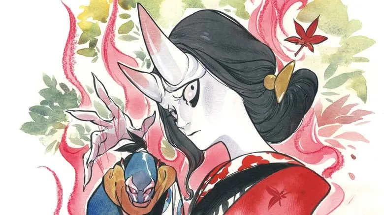 DEMON WARS: SCARLET SIN #1 variant cover by Peach Momoko