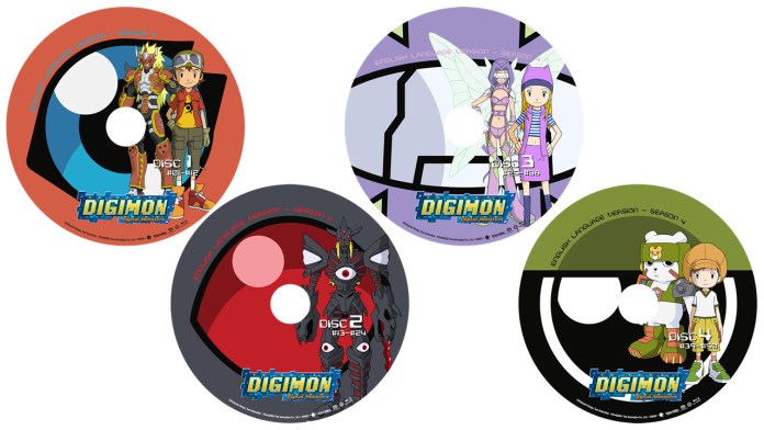 digimon frontier blu-ray discs
