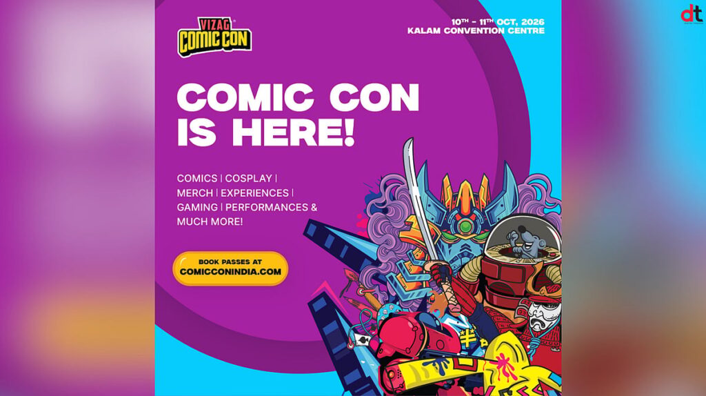 Comic Con India Makes Vizag Debut, Set to Bring Pop Culture Fest to Andhra Pradesh