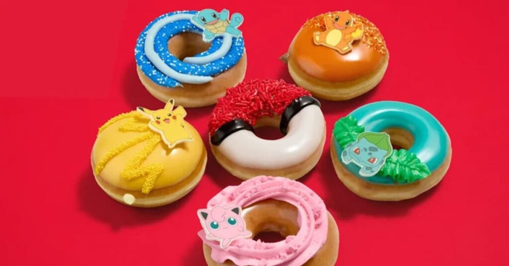 Krispy Kreme Unveils Pokémon Donuts for 30th Anniversary Krispy Kreme Unveils Pokémon Donuts for 30th Anniversary