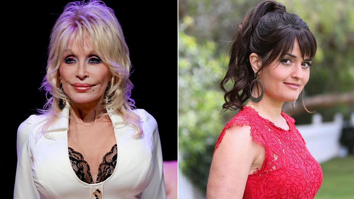 Dolly Parton and Danica McKellar