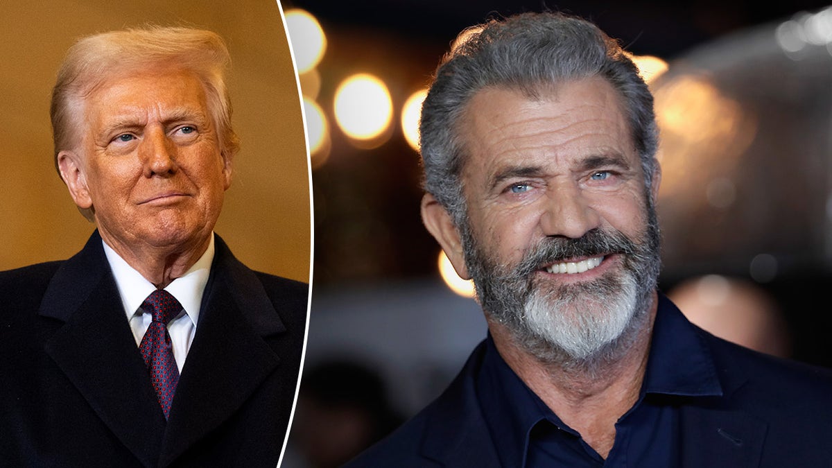 Donald Trump and Mel Gibson